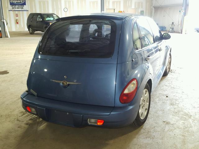 3A4FY48B86T330314 - 2006 CHRYSLER PT CRUISER BLUE photo 4