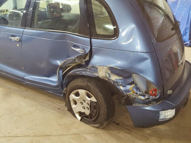 3A4FY48B86T330314 - 2006 CHRYSLER PT CRUISER BLUE photo 9