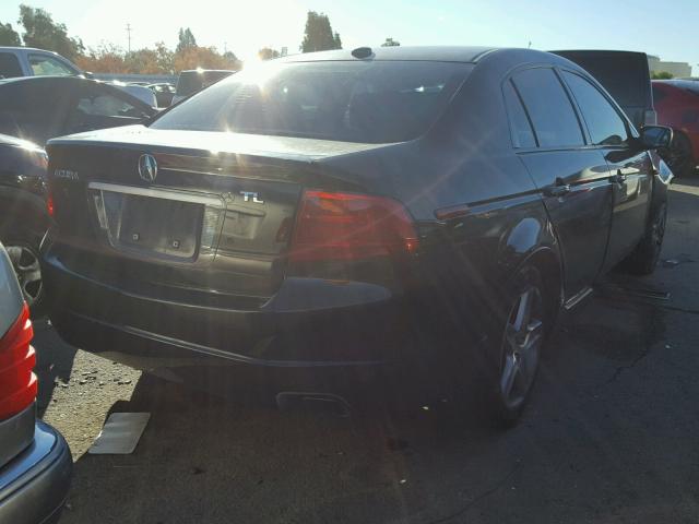 19UUA66206A044577 - 2006 ACURA 3.2TL BLACK photo 4