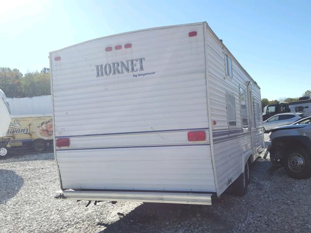 4YDT27B2X37308526 - 2003 KEYSTONE HORNET WHITE photo 4
