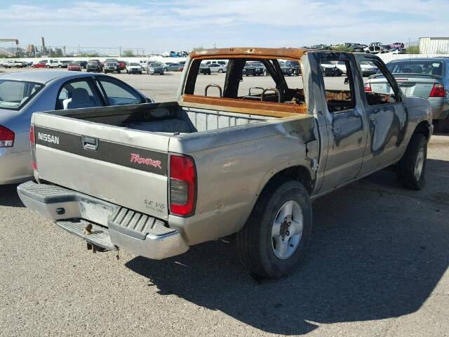 1N6ED27T8YC375177 - 2000 NISSAN FRONTIER C BURN photo 4