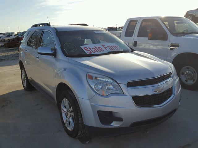 2CNALDEW1A6299180 - 2010 CHEVROLET EQUINOX LT SILVER photo 1