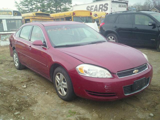 2G1WT58KX69119458 - 2006 CHEVROLET IMPALA LT MAROON photo 1