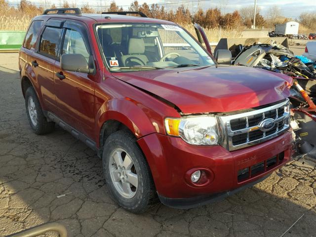 1FMCU03719KA51806 - 2009 FORD ESCAPE XLT RED photo 1