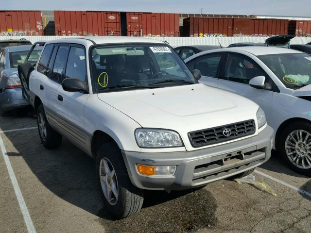 JT3GP10V8Y0047787 - 2000 TOYOTA RAV4 WHITE photo 1