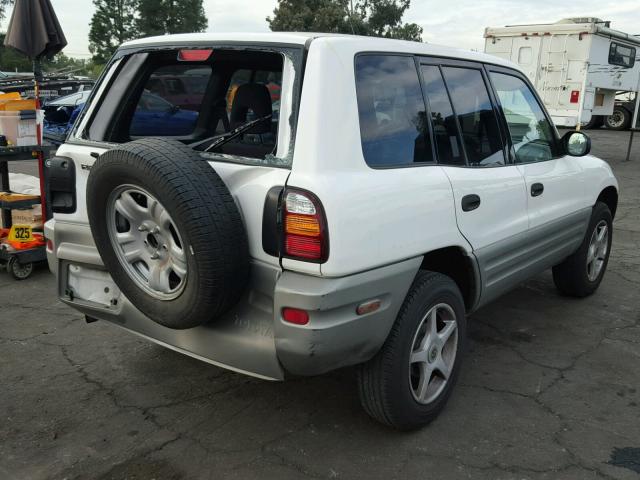 JT3GP10V8Y0047787 - 2000 TOYOTA RAV4 WHITE photo 4