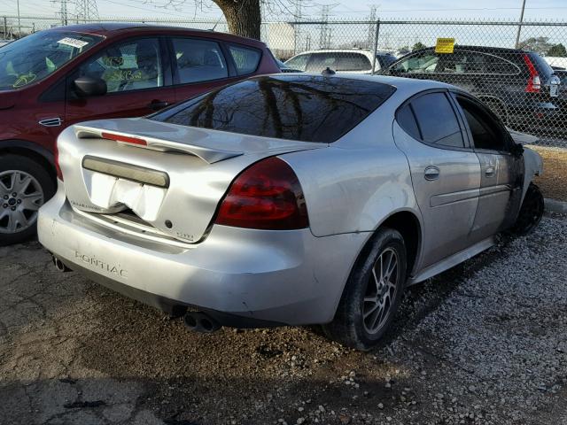 2G2WR524041133496 - 2004 PONTIAC GRAND PRIX SILVER photo 4