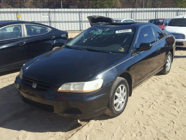 1HGCG32042A028549 - 2002 HONDA ACCORD SE BLACK photo 2