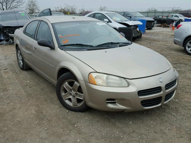 1B3EL46XX3N578530 - 2003 DODGE STRATUS SE GOLD photo 1