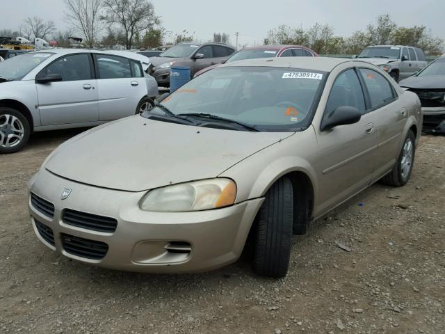 1B3EL46XX3N578530 - 2003 DODGE STRATUS SE GOLD photo 2