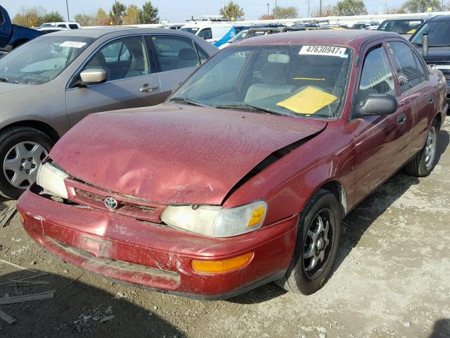 1NXBA02E8VZ652827 - 1997 TOYOTA COROLLA BA RED photo 2