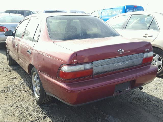 1NXBA02E8VZ652827 - 1997 TOYOTA COROLLA BA RED photo 3