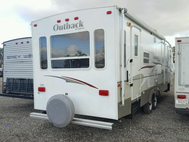 4YDT30R216G921150 - 2006 KEYSTONE OUTBACK WHITE photo 4
