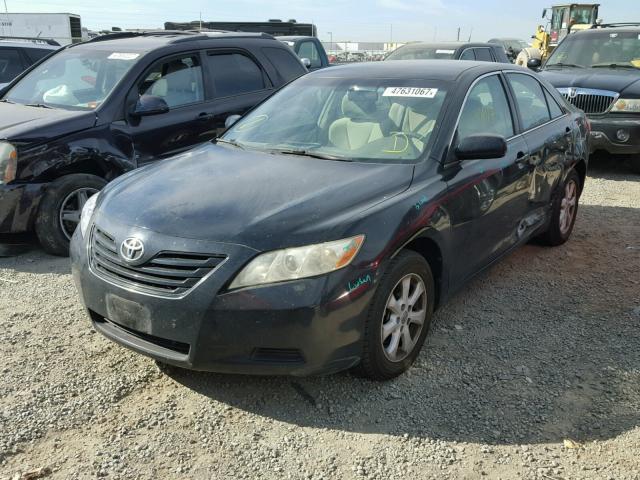 4T1BE46K88U769534 - 2008 TOYOTA CAMRY CE BLACK photo 2