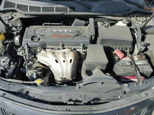 4T1BE46K88U769534 - 2008 TOYOTA CAMRY CE BLACK photo 7