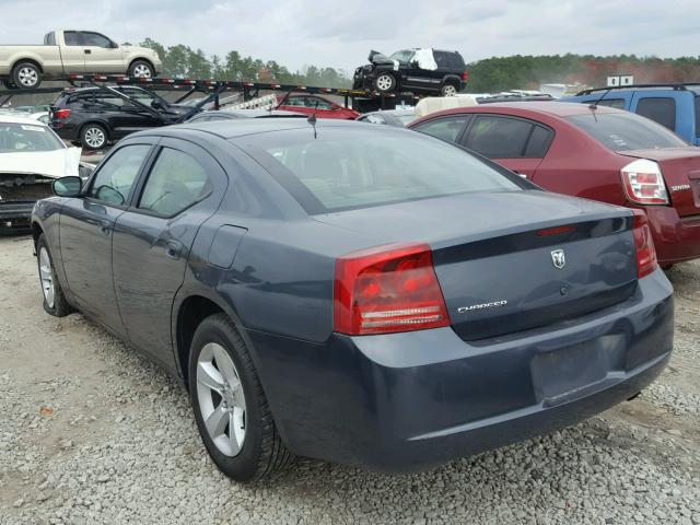 2B3KA43R38H110296 - 2008 DODGE CHARGER GRAY photo 3