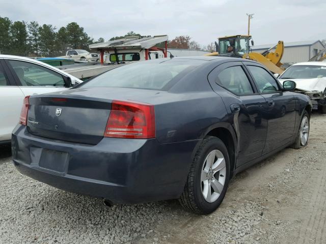 2B3KA43R38H110296 - 2008 DODGE CHARGER GRAY photo 4