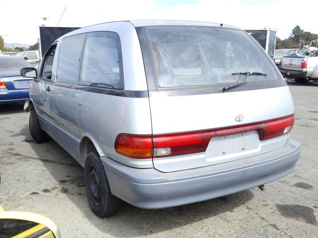 JT3AC11R1P1109526 - 1993 TOYOTA PREVIA DX SILVER photo 3