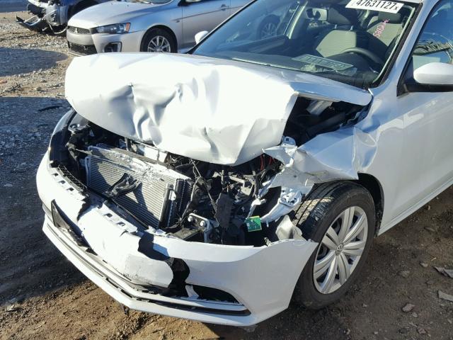 3VW2B7AJ1HM305239 - 2017 VOLKSWAGEN JETTA S 白色 照片 9