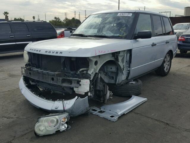 SALME15416A237788 - 2006 LAND ROVER RANGE ROVE SILVER photo 2