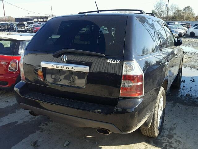 2HNYD18844H545427 - 2004 ACURA MDX TOURIN BLACK photo 4