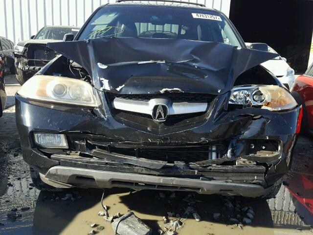 2HNYD18844H545427 - 2004 ACURA MDX TOURIN BLACK photo 9