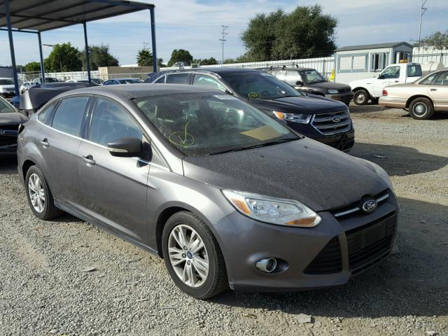 1FAHP3H23CL405767 - 2012 FORD FOCUS SEL GRAY photo 1