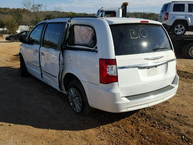 2C4RC1CG6ER142833 - 2014 CHRYSLER TOWN & COU WHITE photo 3