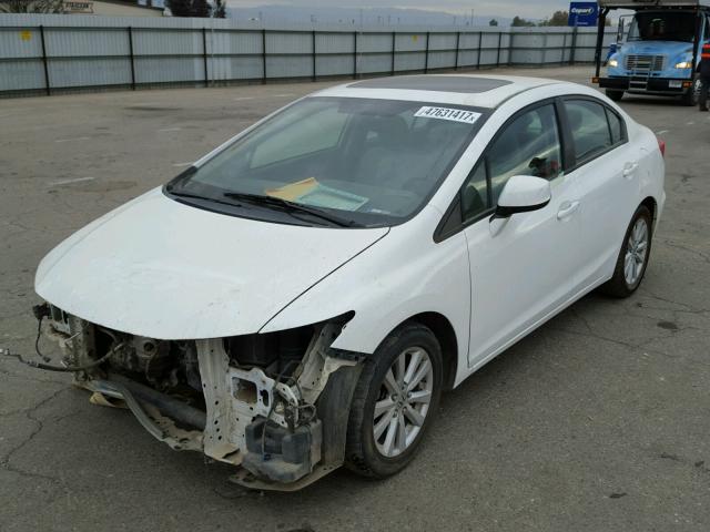 19XFB2F84CE388777 - 2012 HONDA CIVIC EX Ağ foto 2