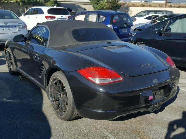 WP0CB2A87CS798075 - 2012 PORSCHE BOXSTER S BLACK photo 3