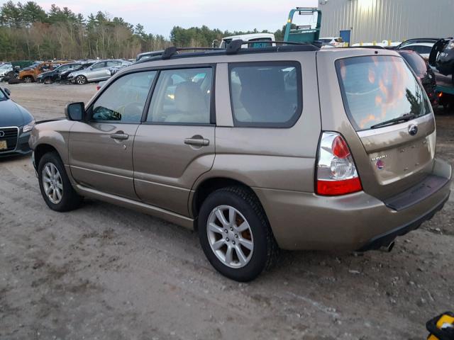 JF1SG65668H724556 - 2008 SUBARU FORESTER 2 GOLD photo 3