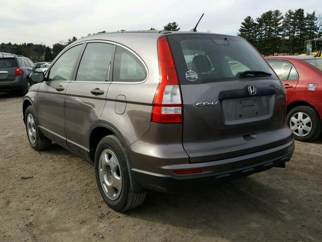 5J6RE4H31BL028836 - 2011 HONDA CR-V LX GRAY photo 3