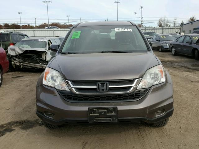 5J6RE4H31BL028836 - 2011 HONDA CR-V LX GRAY photo 9