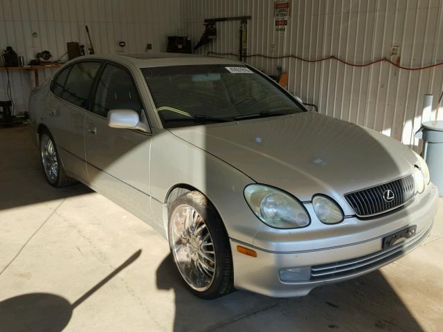 JT8BL69S840015390 - 2004 LEXUS GS 430 GRAY photo 1