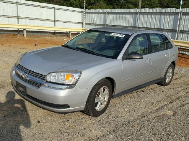 1G1ZT62805F207098 - 2005 CHEVROLET MALIBU MAX ვერცხლისფერი ფოტო 2