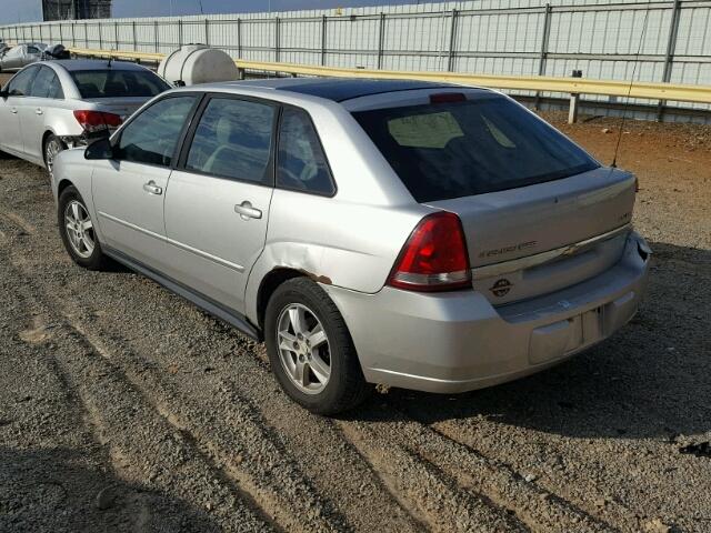1G1ZT62805F207098 - 2005 CHEVROLET MALIBU MAX ვერცხლისფერი ფოტო 3
