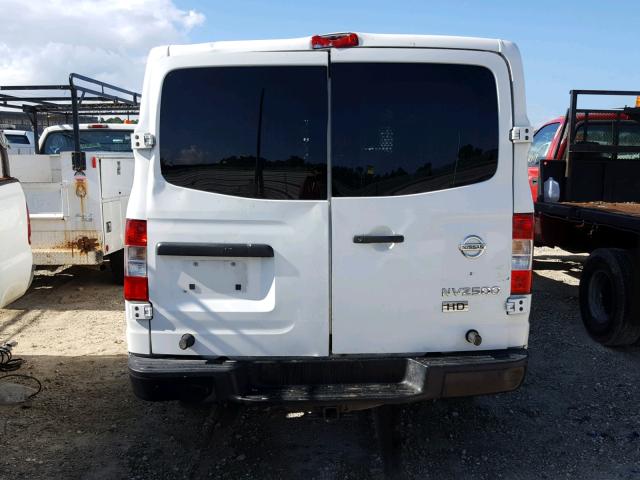 1N6AF0KX0EN102659 - 2014 NISSAN NV 2500 WHITE photo 9