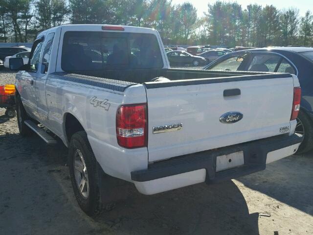 1FTZR45E26PA79311 - 2006 FORD RANGER SUP WHITE photo 3