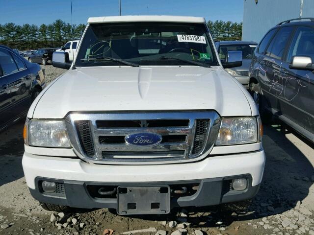 1FTZR45E26PA79311 - 2006 FORD RANGER SUP WHITE photo 9