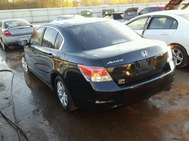 1HGCP26498A064639 - 2008 HONDA ACCORD LXP BLACK photo 3