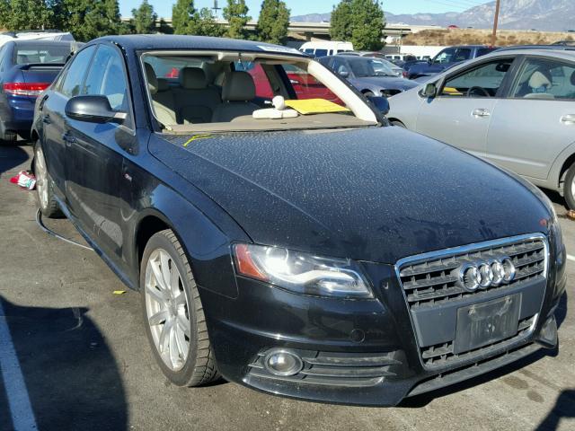 WAUFFAFL0CA117122 - 2012 AUDI A4 PREMIUM BLACK photo 1