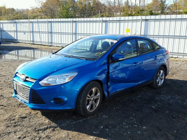 1FADP3F22DL174282 - 2013 FORD FOCUS SE BLUE photo 2