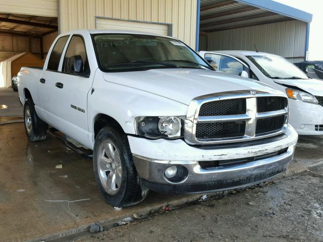 1D7HA18N84S778567 - 2004 DODGE RAM 1500 S WHITE photo 1