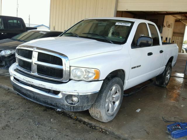 1D7HA18N84S778567 - 2004 DODGE RAM 1500 S WHITE photo 2