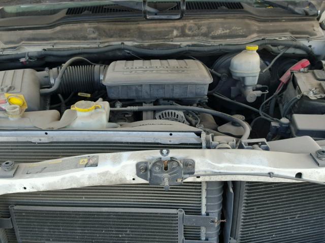 1D7HA18N84S778567 - 2004 DODGE RAM 1500 S WHITE photo 7