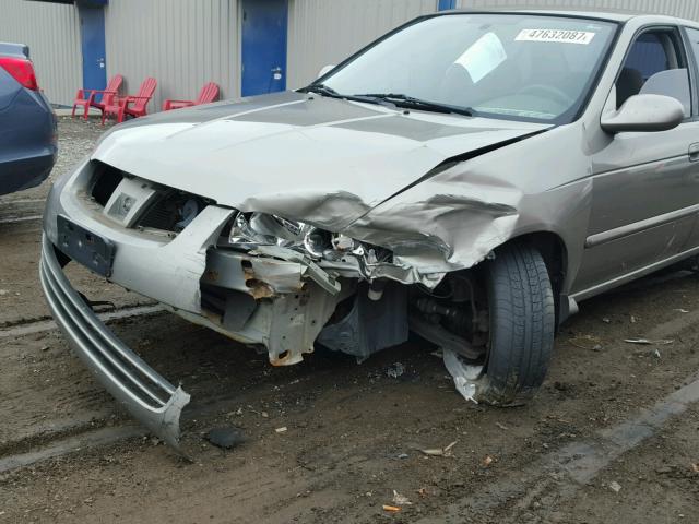 3N1CB51A85L490454 - 2005 NISSAN SENTRA 1.8 TAN photo 9