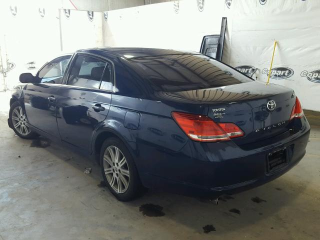 4T1BK36B17U174364 - 2007 TOYOTA AVALON XL BLUE photo 3