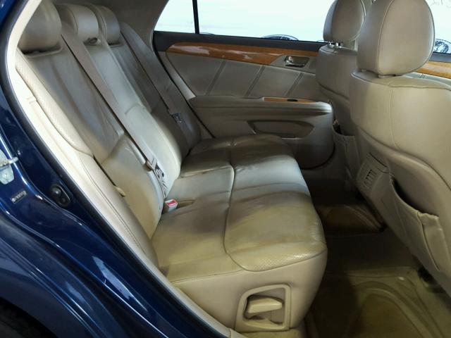 4T1BK36B17U174364 - 2007 TOYOTA AVALON XL BLUE photo 6