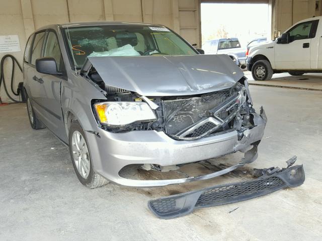 2C4RDGBG8FR550723 - 2015 DODGE GRAND CARA GRAY photo 1