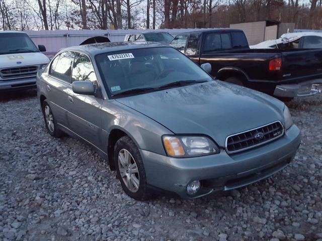 4S3BE896947206446 - 2004 SUBARU LEGACY OUT GREEN photo 1